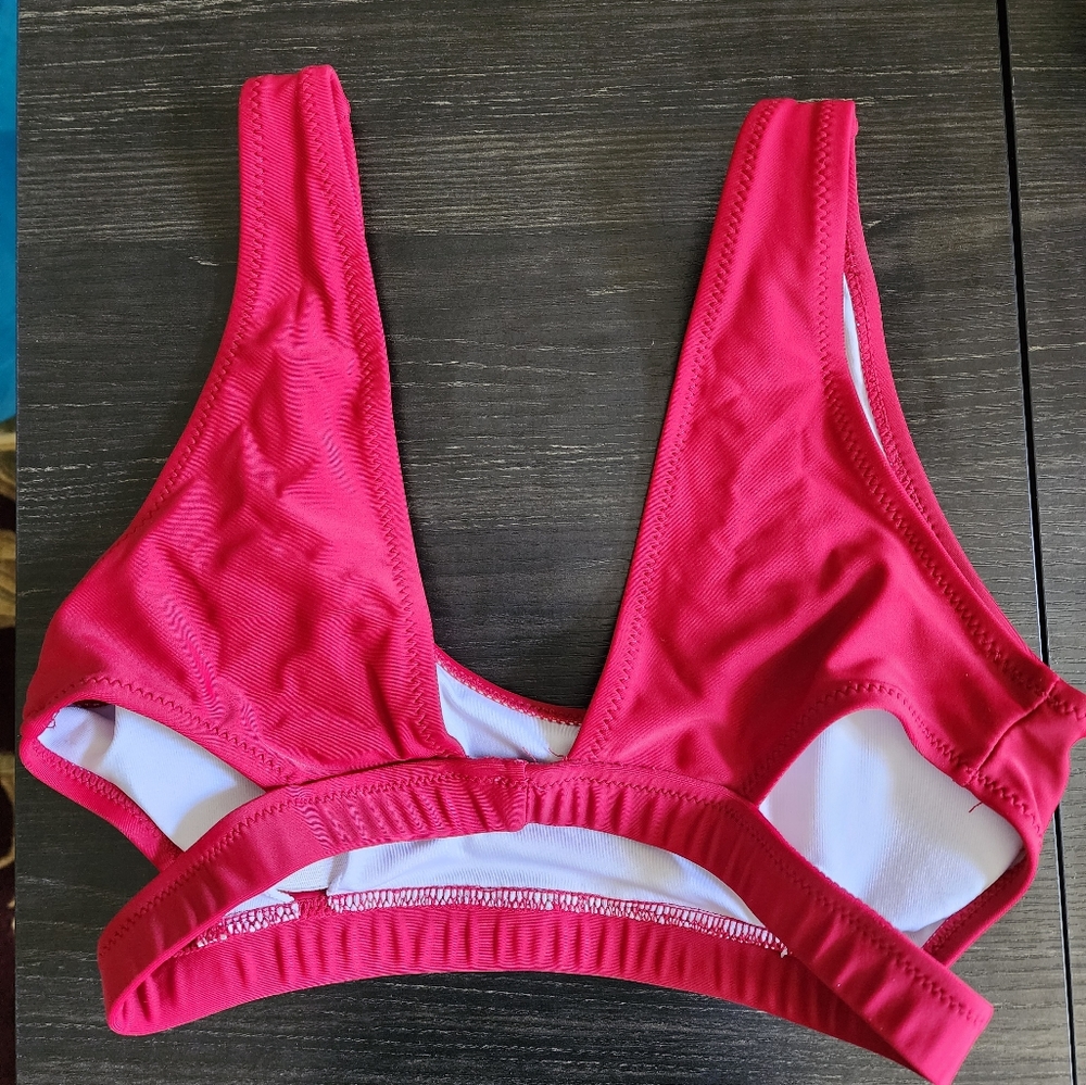 Red Bikini Top - Picture 2 of 2